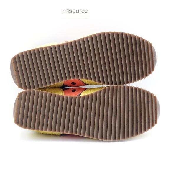 NEW Saucony Men's Jazz 81 Trailian Pack Sneakers S70745-3 Brown/Mustard/Coral - Picture 5 of 16